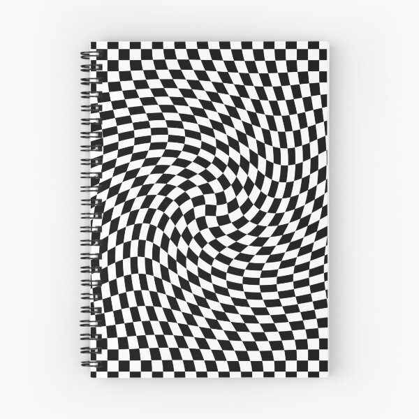 Item preview, Black white grid twirl designed and sold by basitcv.