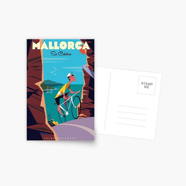 Sa Calobra poster Postcard