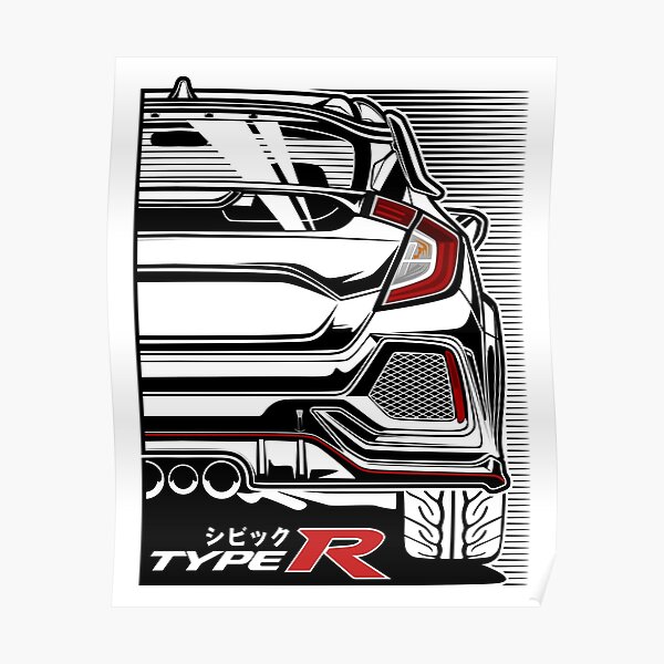 Civic Type R FK8 Poster