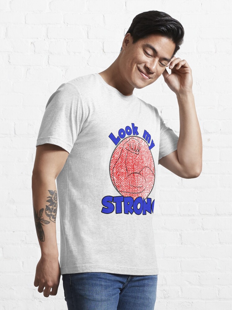 Thumbnail 3 of 7, Essential T-Shirt, Look my STRONG! designed and sold by sugi007.