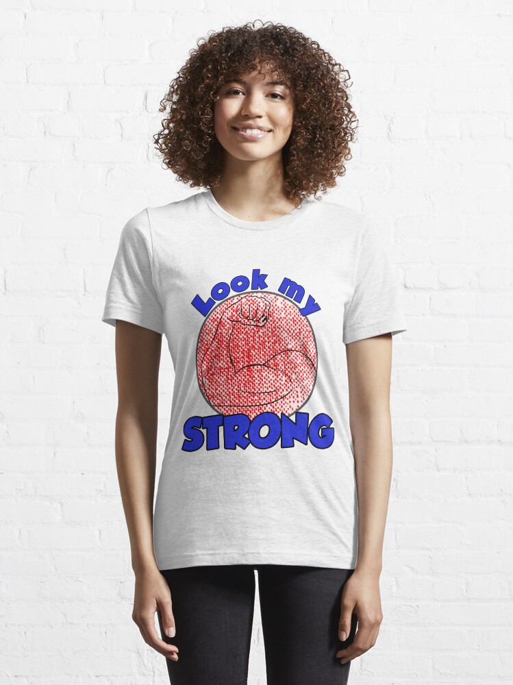 Thumbnail 6 of 7, Essential T-Shirt, Look my STRONG! designed and sold by sugi007.