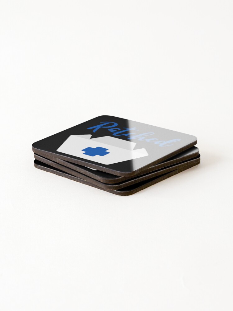 Thumbnail 4 of 5, Coasters (Set of 4), Ratched designed and sold by OneTimeEngineer.