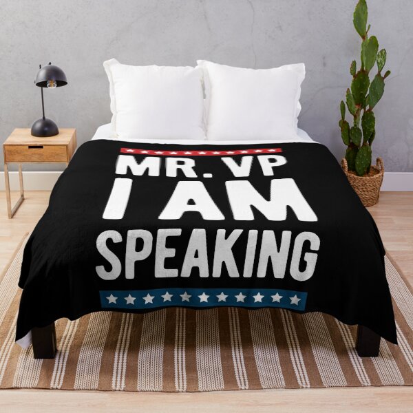 Item preview, Copy of Mr. VP I am Speaking - Mr. Vice President - Kamala Harris - Mike Pence - Debate 2020 designed and sold by WhatTheQuote.