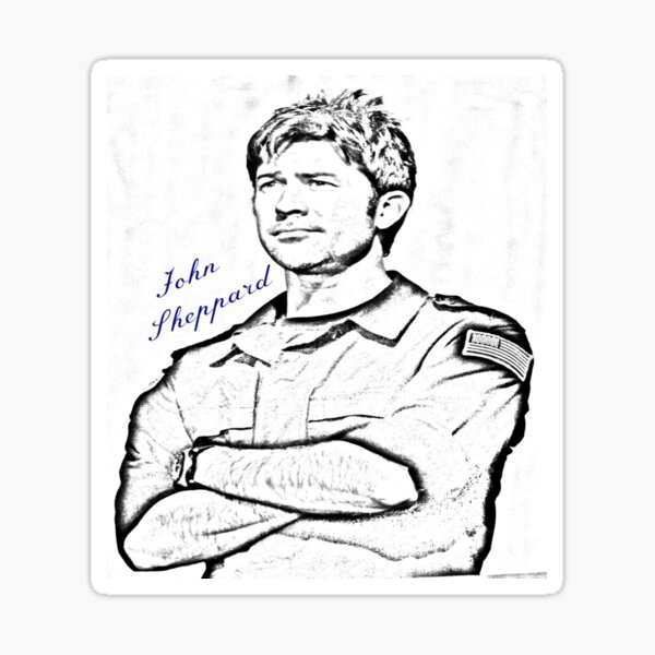 John Sheppard Sticker