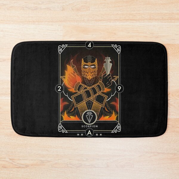 Item preview, Mortal Kombat Scorpion Card designed and sold by Shinobi23.
