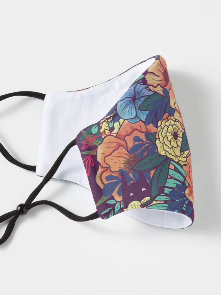 Alternate view of Wild Flowers Mask