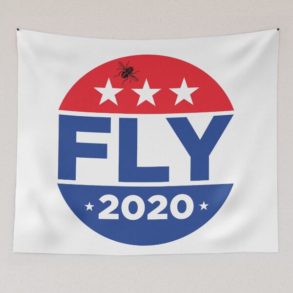 Item preview, MIKE PENCE FLY 2020 | Vice Presidential Debate Fly on Pence's Head 2020 designed and sold by pierrelaidesign.