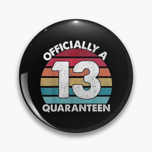Item preview, 13th Birthday Officially a Quaranteen Teenager 13 Years Old  designed and sold by FlynnGallegos.