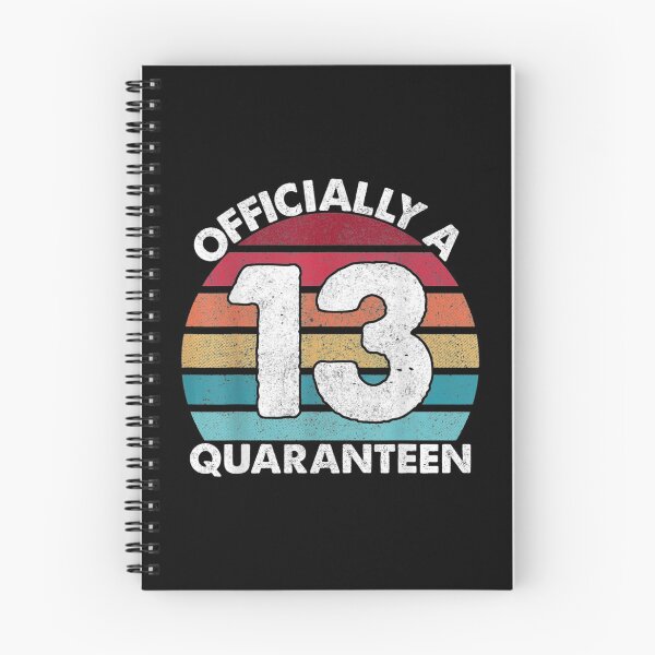 Item preview, 13th Birthday Officially a Quaranteen Teenager 13 Years Old  designed and sold by FlynnGallegos.