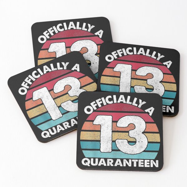 Item preview, 13th Birthday Officially a Quaranteen Teenager 13 Years Old  designed and sold by FlynnGallegos.