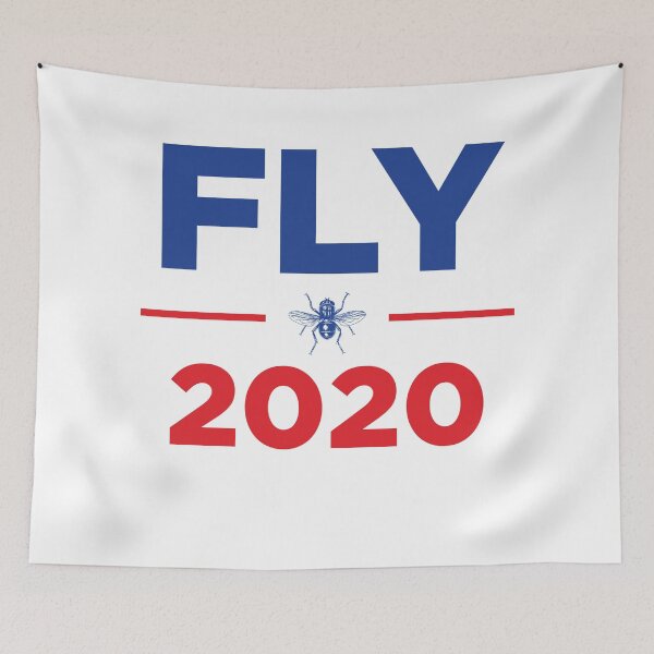Item preview, MIKE PENCE FLY 2020 | Vice Presidential Debate Fly on Pence's Head 2020 designed and sold by pierrelaidesign.