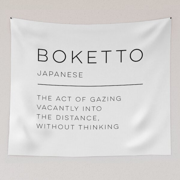 Item preview, Boketto Definition designed and sold by wisemagpie.
