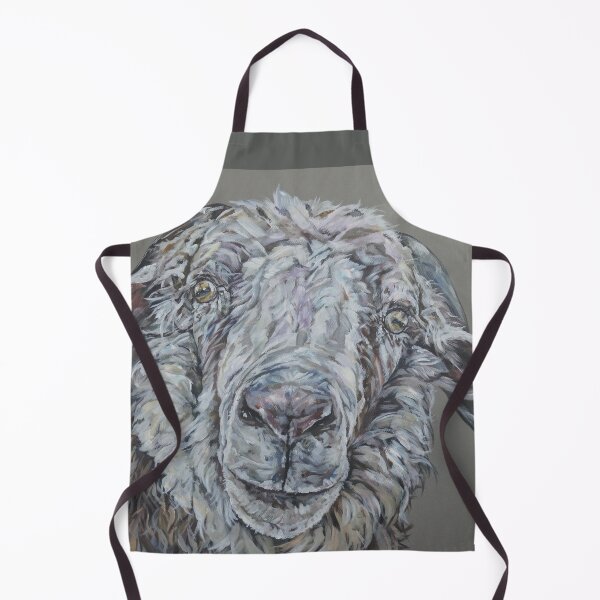 Item preview, Ali Baa Baa. Sheep, ram art by award-winning UK artist Sam Fenner designed and sold by SamFennerArt.