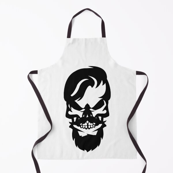 Item preview, Viking skull beard Nordic Teutonic Celts designed and sold by DerNerd.