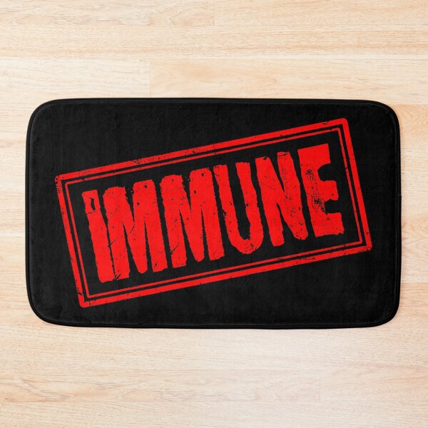 Item preview, Immune (Vintage Retro Stamp) designed and sold by SassyClassyMe.