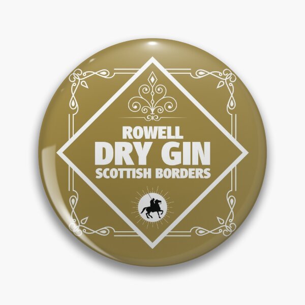 Item preview, ROWELL GIN Label | Border Reivers designed and sold by yourscotborders.
