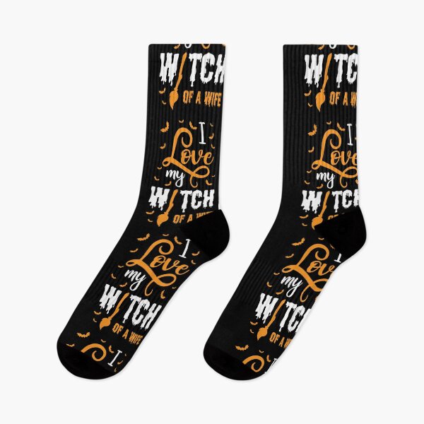 Item preview, Halloween  I Love My Witch Of A Wife Matching Part 1 designed and sold by haselshirt.