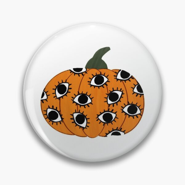 Item preview, Pumpkin with multiple eyes Halloween 2020 designed and sold by KRISTAHR.