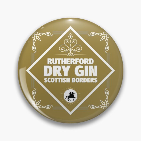 Item preview, RUTHERFORD GIN Label | Border Reivers designed and sold by yourscotborders.