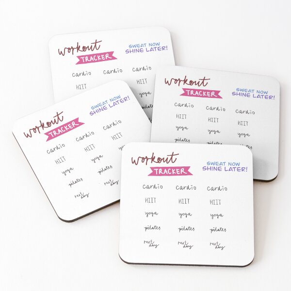 Item preview, Workout Tracker Schedule  designed and sold by daphnejourney.
