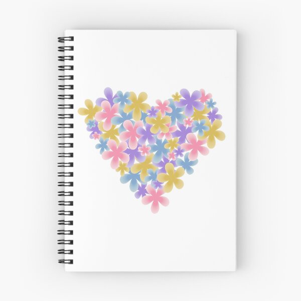 Item preview, Flowers In Heart Shape Art designed and sold by celesteofficial.