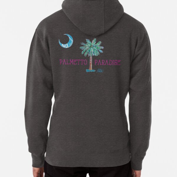 Palmetto Paradise by Jan Marvin Pullover Hoodie