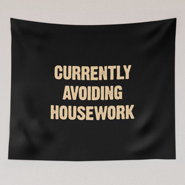 Item preview, Currently Avoiding Housework Funny Mom Vintage Saying Gift designed and sold by Style4You24.
