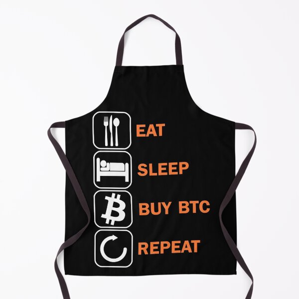 Item preview, Eat Sleep Buy Bitcoin BTC Repeat HODL HODLer designed and sold by DerNerd.