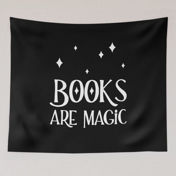 Item preview, Books are Magic designed and sold by wisemagpie.