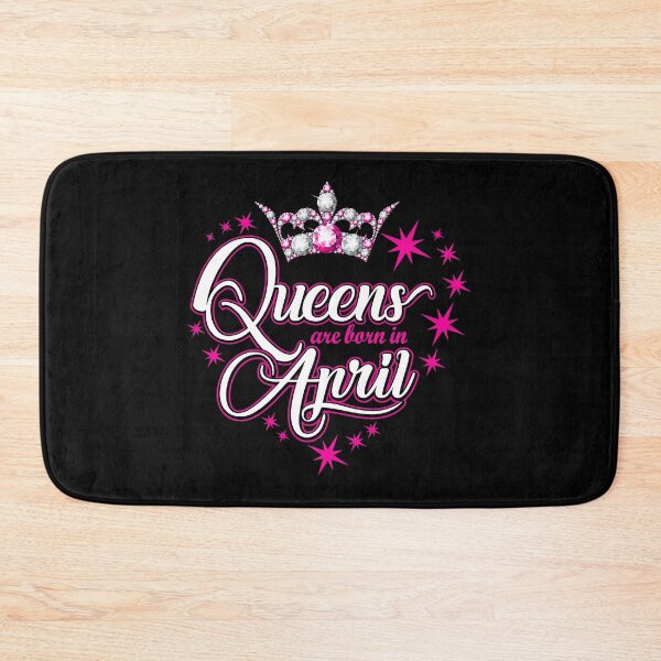Item preview, Queens are born in April. Birthday party women’s designed and sold by iclipart.
