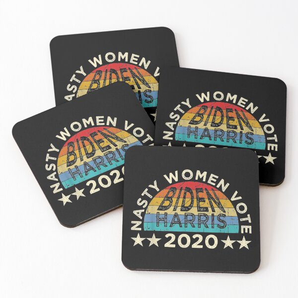 Item preview, Vintage Nasty Women Vote Harris Biden 2020 Feminist Election  designed and sold by FlynnGallegos.