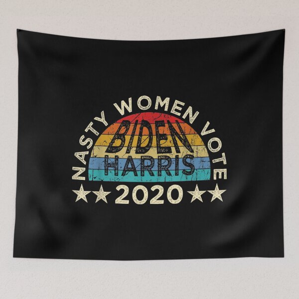 Item preview, Vintage Nasty Women Vote Harris Biden 2020 Feminist Election  designed and sold by FlynnGallegos.