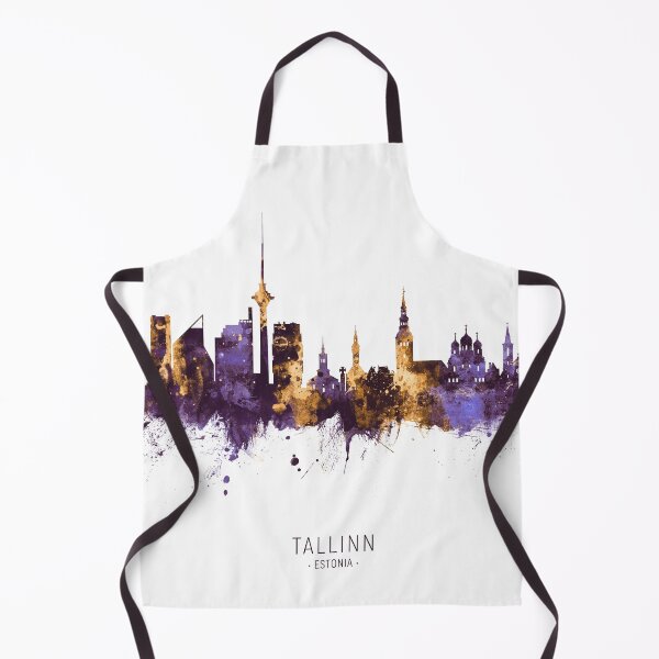 Item preview, Tallinn Estonia Skyline designed and sold by ArtPrints.