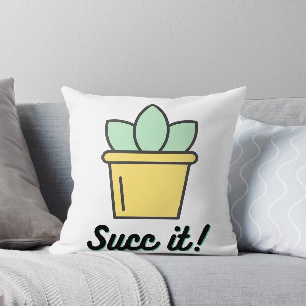 Item preview, Succ it! - Cute Succulent Plant with Funny Text designed and sold by Irelene.