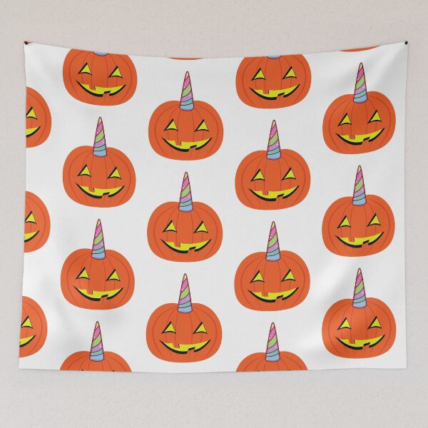 Item preview, Unicorn Pumpkin Cartoon designed and sold by OneTimeEngineer.