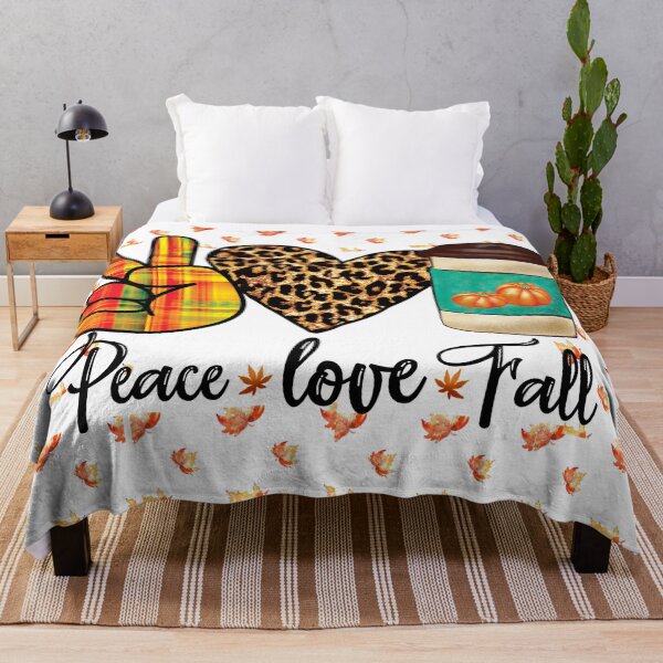 Item preview, Halloween  peace  love  and  pumpkins leopard  heart  design  designed and sold by Moussa  Sussi.