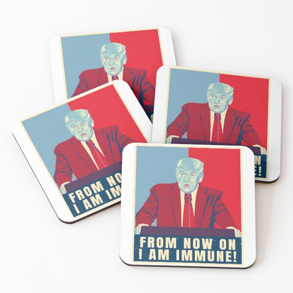 Item preview, From Now On I Am Immune! (Vintage Classic Retro Trump Poster) designed and sold by SassyClassyMe.