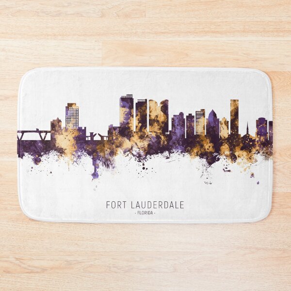 Item preview, Fort Lauderdale Florida Skyline designed and sold by ArtPrints.
