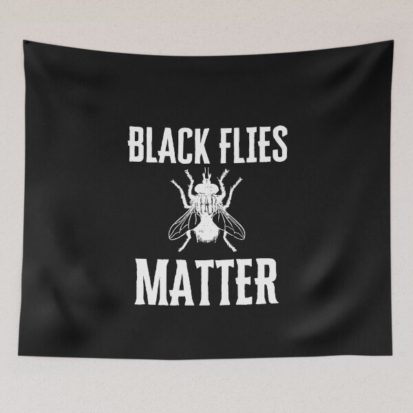 Item preview, Black Flies Matter Shirt Political Campaign designed and sold by ILLYL Creatives.