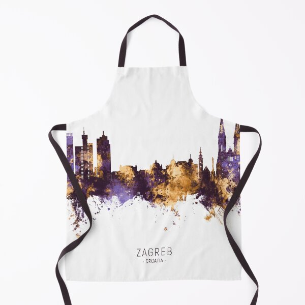 Item preview, Zagreb Croatia Skyline designed and sold by ArtPrints.