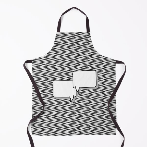 Item preview, Two Chat boxes blank with designed black and white patterns designed and sold by Kvyom.
