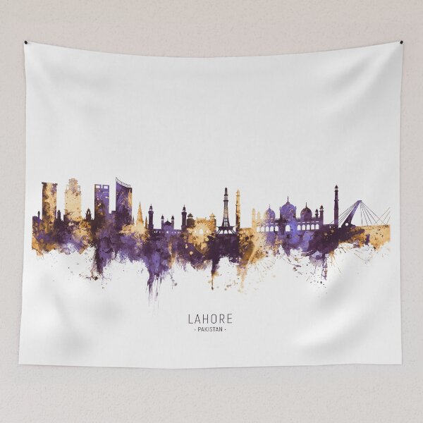 Item preview, Lahore Pakistan Skyline designed and sold by ArtPrints.
