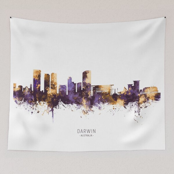 Item preview, Darwin Australia Skyline designed and sold by ArtPrints.