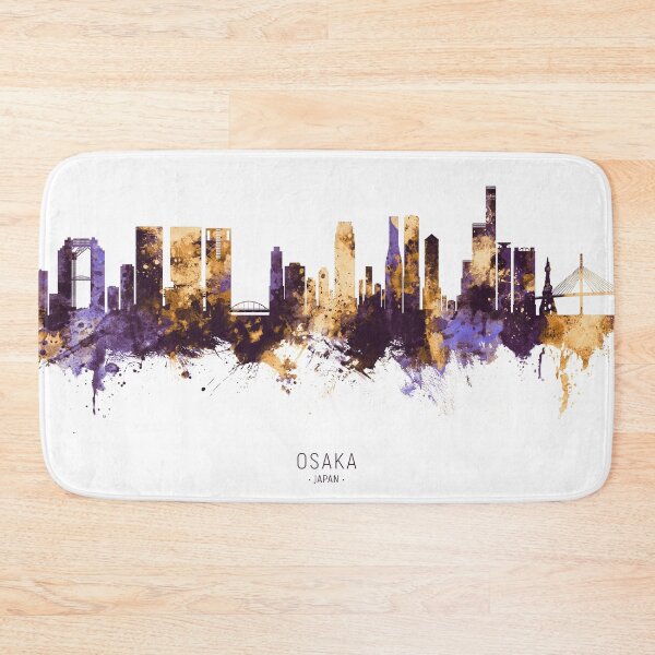 Item preview, Osaka Japan Skyline designed and sold by ArtPrints.