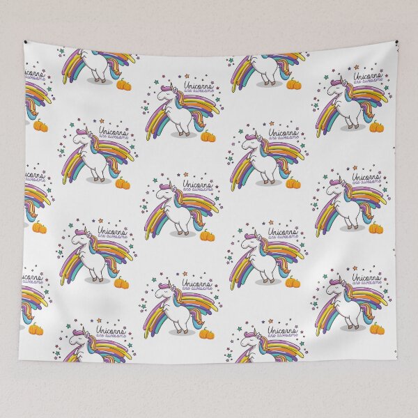 Item preview, Unicorn Pumpkin Cartoon designed and sold by OneTimeEngineer.