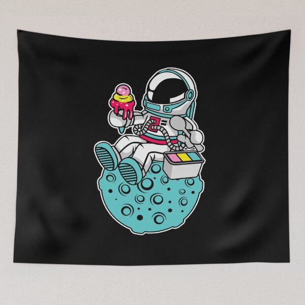 Item preview, Astronaut, Comet, Ice Cream, Ice Cream, Funny Gift Idea, Funny Design designed and sold by ThommyBLN.