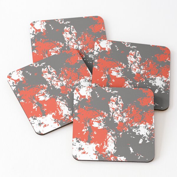 Item preview, Pewter & Mandarin Red  designed and sold by Kettukas.