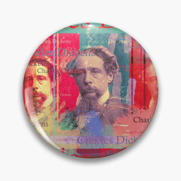 Item preview, Charles Dickens, aesthetic portrait, English writer designed and sold by Mauswohn.