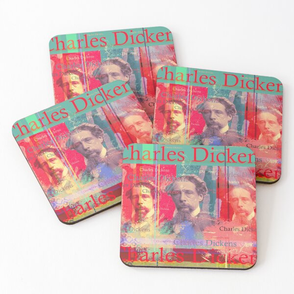 Item preview, Charles Dickens, aesthetic portrait, English writer designed and sold by Mauswohn.