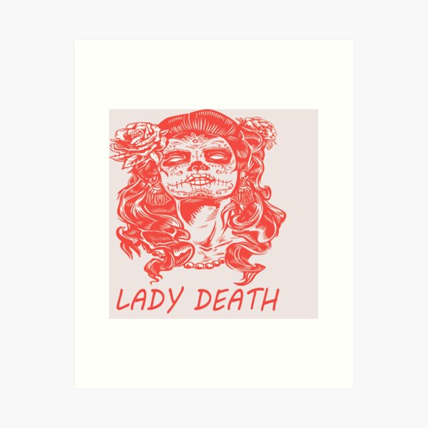 Item preview, mexican dark lady death  designed and sold by RB-Store.